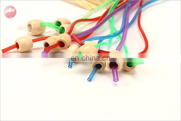 Multi-color Top Quality Plastic Tube Smooth Nature Circular Bamboo Knitting Crochet Hooks Needles Sets Tool