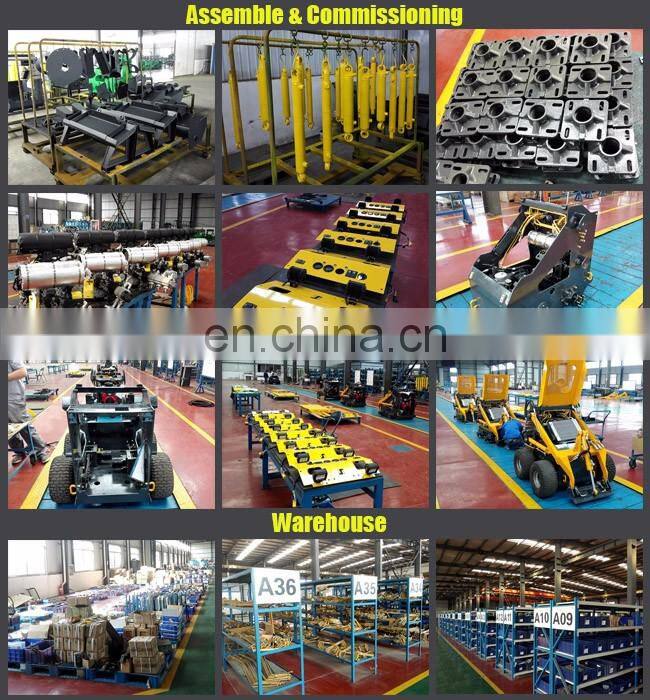 Small farm machinery mini wheel loader price for sale