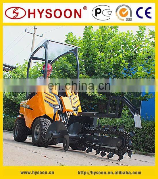 23HP mini loader trencher