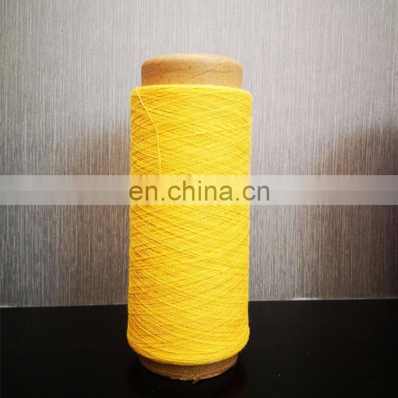 China factory dyed ring spun quality organic 100% cotton sock yarn wholesale