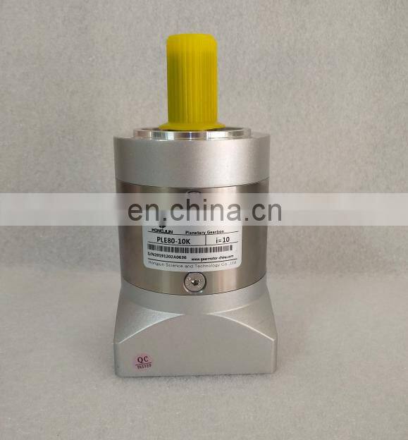 Hongjun Planetary Gear Box PLE 80 10k For 80mm AC Servo Motor Speed Reducer