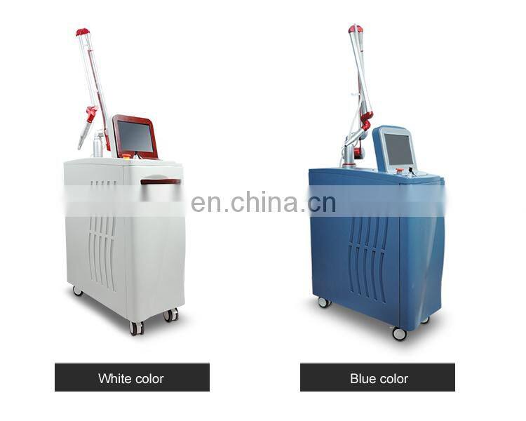 Vertical 1064nm 532nm Q-Switch ND YAG Laser Tattoo Removal Machine Carbon Peel