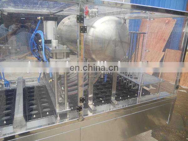 Good speed high quality water juice jelly wine paste cups filling sealing machine