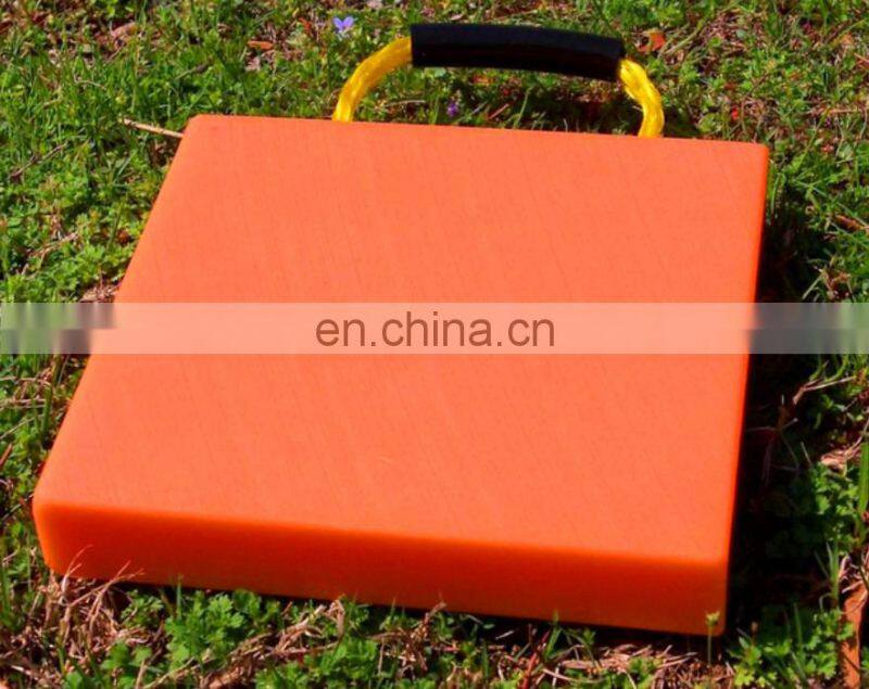 outrigger foot pad/load spread mats/crane pads