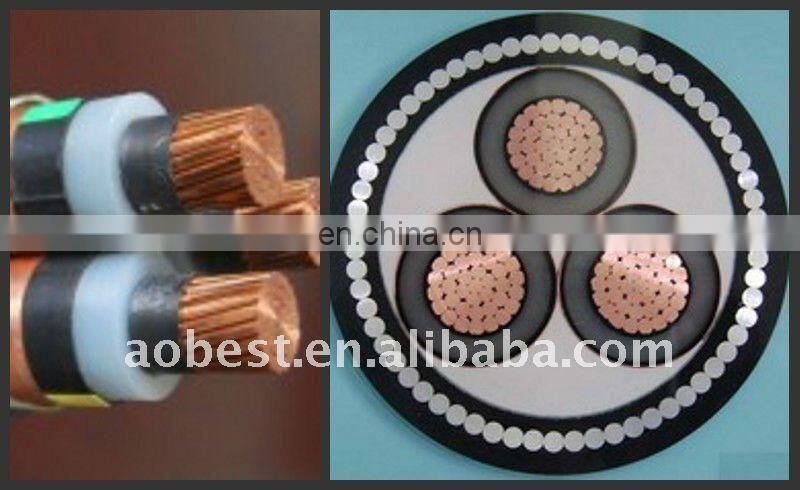 China Good quality XLPE metallic shielded 33KV power cable