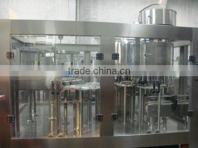 Automatic fruit juice filling machine three in one unit