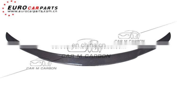 C63 trunk spoiler for C-class W205 2014-2016year B-style DRY carbon fiber rear wing for C63s