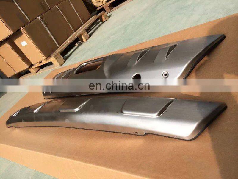 Stainless Steel Front and Rear Bumper Board/Guard Board for Nissan X-trail 2014+ bumper protector