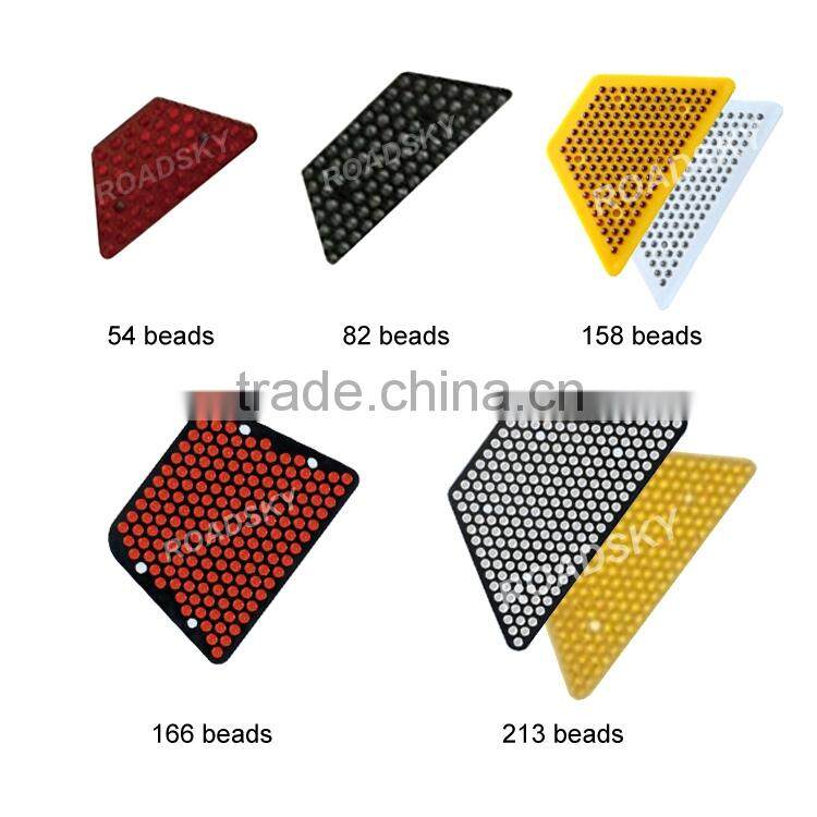 Visible Warning Anti-press Yellow Glass Reflector Road Marking