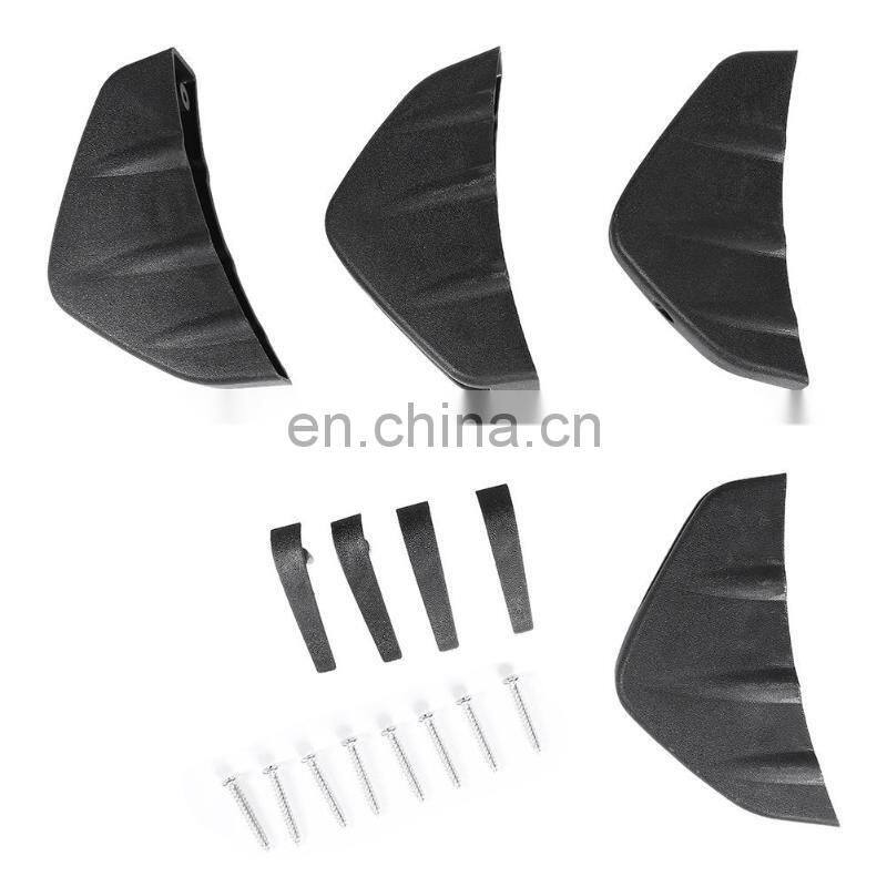 ChangZhou HongHang Manufacture Auto Car Accessories Rear Apron, Glossy Carbon Fiber Rear Lip Diffuser for Universal
