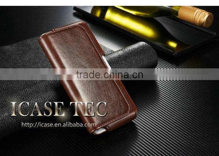 Crazy horse Character phone case for iphone 6 case leather