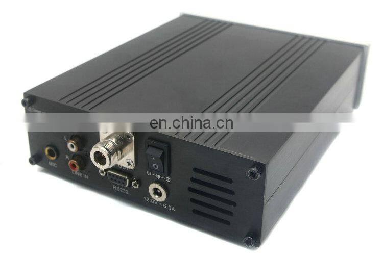 CZE-T251 0-25W 87-108MHz Stereo wireless Broadcast Station 12v FM Transmitter with Power Supply&Antenna