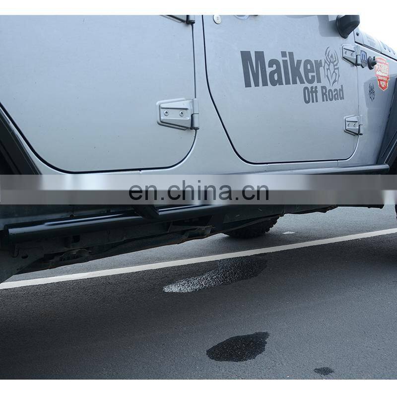 New car 4 Doors running board for jeep wrangler JK/JL 2018 cobra series running guards for JK unlimited rock sliders