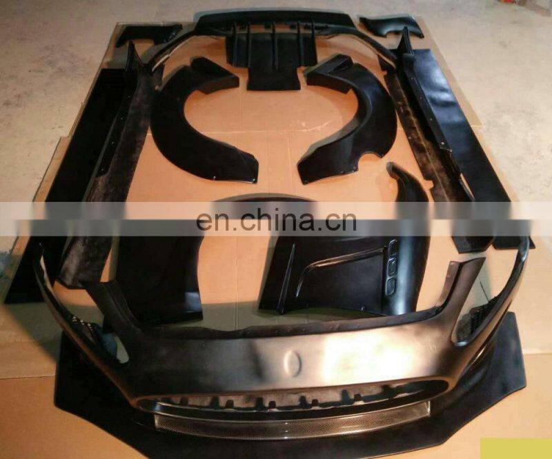 Runde Newest For Maserati GT GTS Modified LB wide body large Body Kit Front Bumper Front Lip Rear Lip Fender Wheel Eyebrow