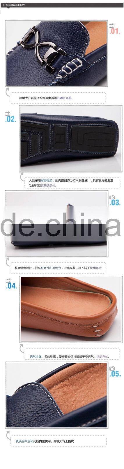 Fashion open collar men shoes