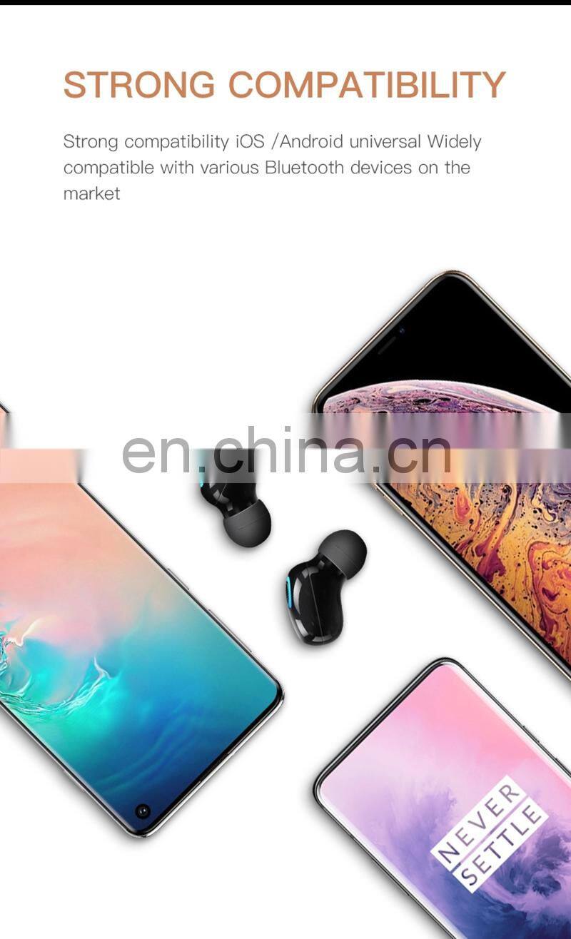 Q32 tws 5.0 noise cancelling waterproof tws wireless earbuds 1500mah power bank earphone