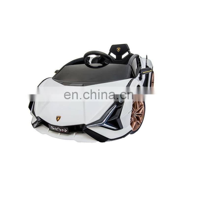 Children's remote control four-wheel electric car four-wheel drive toy sports car lithium battery