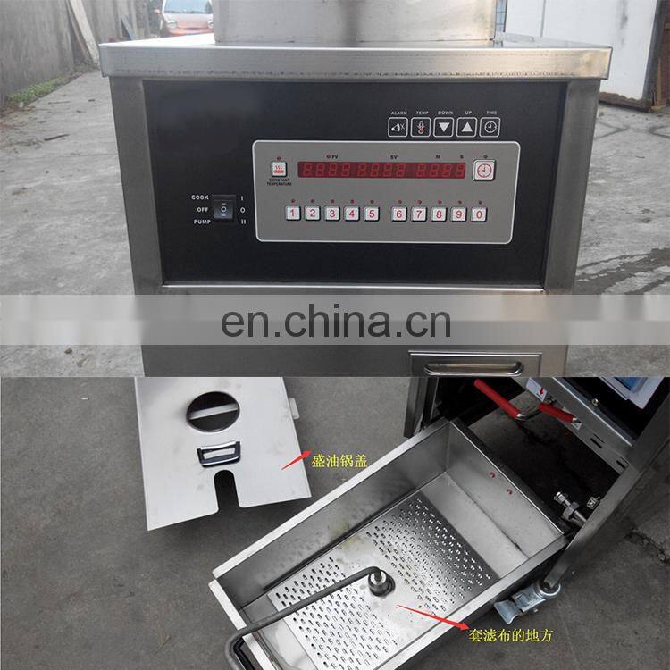Save Labor Commercial Industrial Chicken Pressure Frying Machine / Pressure Deep Fryer Chicken