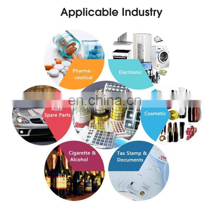 Shiny Personalized Customized Round Brand Protection Hologram Stickers