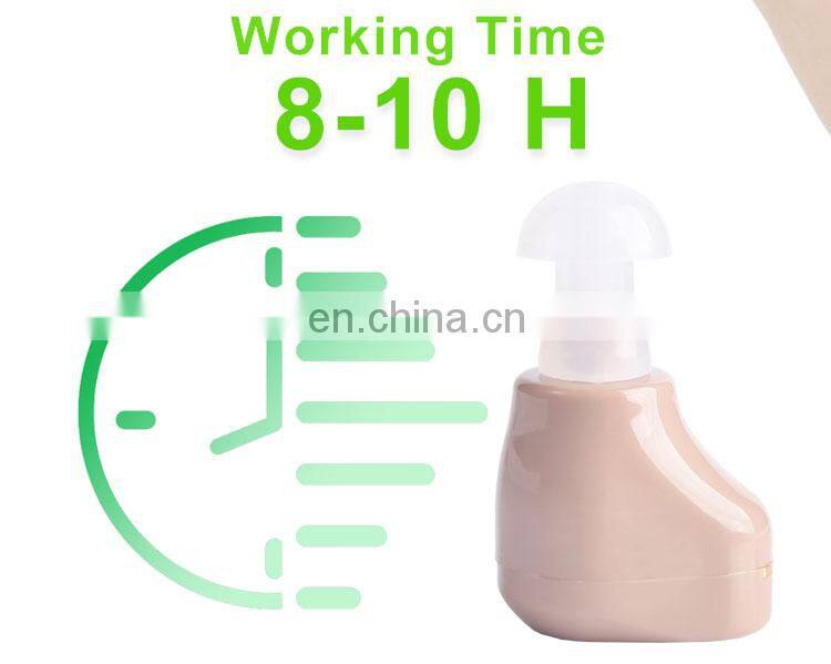 Professional invisible mini hearing aid receiver amplifier