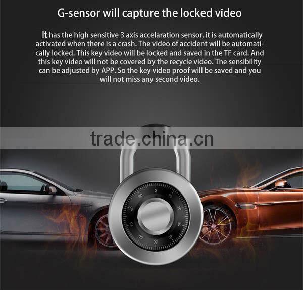 Q6 WiFi Car DVR With App Share Feature and Wonderful Night Vision