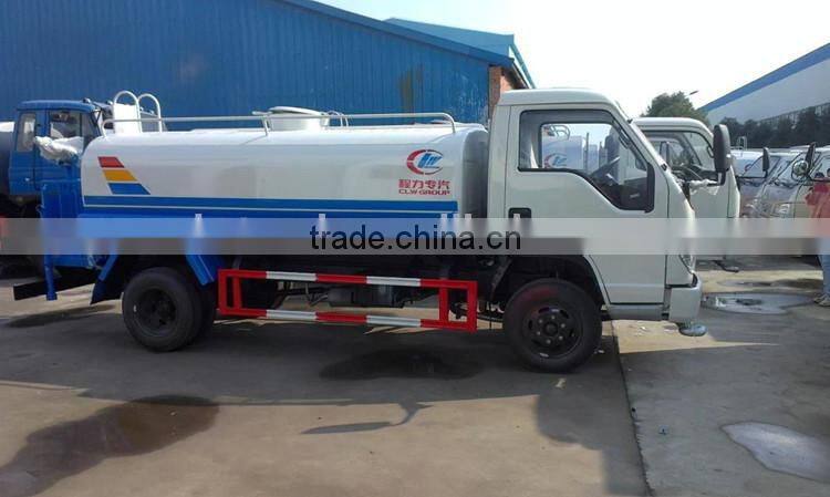 RHD 4000L foton water tank truck for sale 4*2 water tank truck in Jamaica