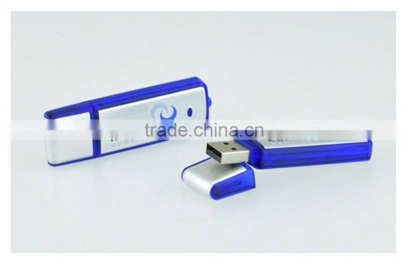 Classical aluminum usb stick 128gb with custom logo