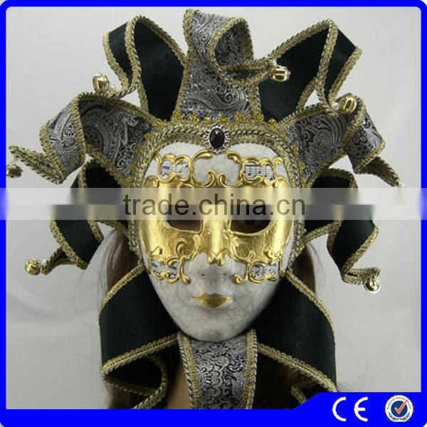 2015 hot sale full face hot handmade environmentally Venetian masks