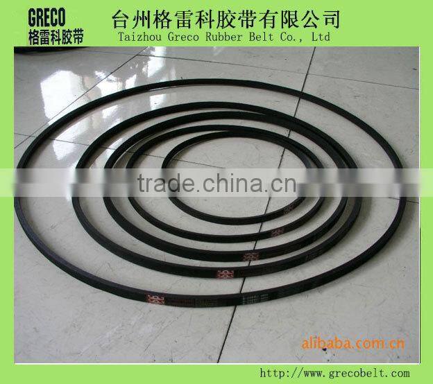 HM triangle v belt china/taizhou greco rubber belt co.