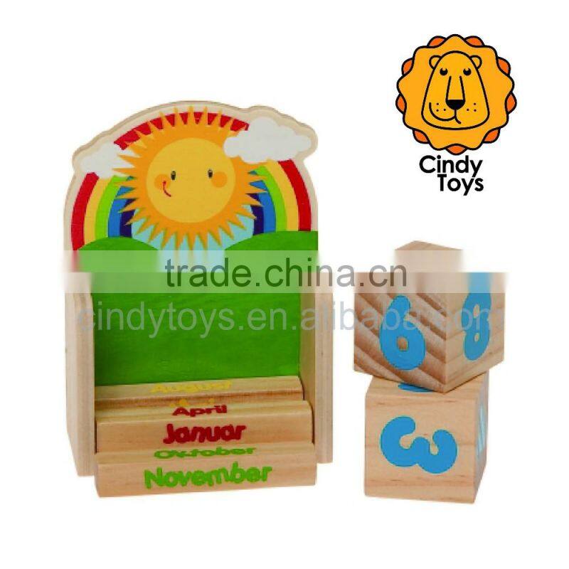 Wooden Craft Calendar Sun 1 kit for Kids