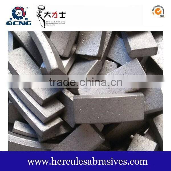 diamond segments for drilling core bits for reinforced concrete