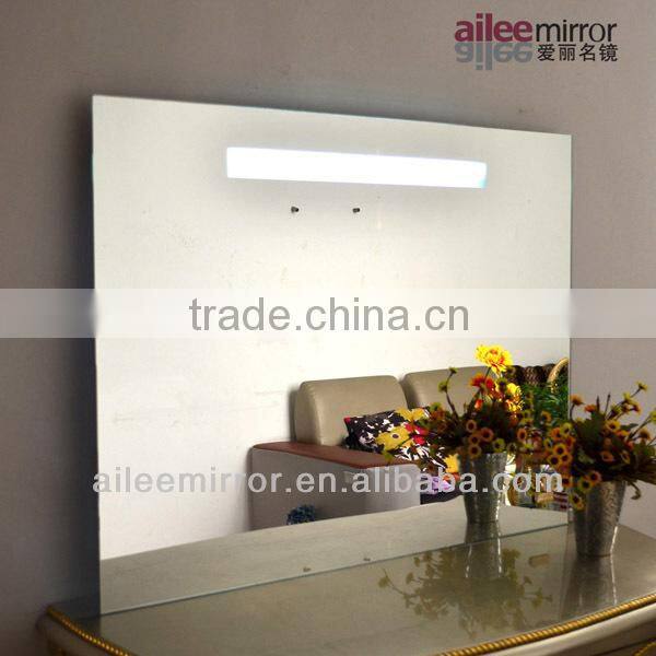 led mirror scanner light lighted home wall mirror