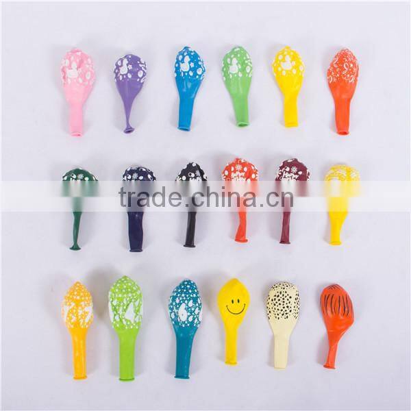 Helium balloon industrial EN71 approved 12'' 3.2g birthday balloon decoration