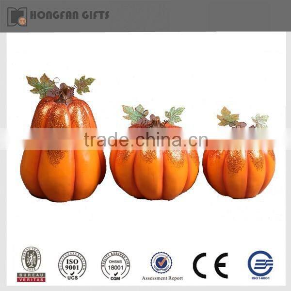 2015 hot sell light resin thanksgiving decoration