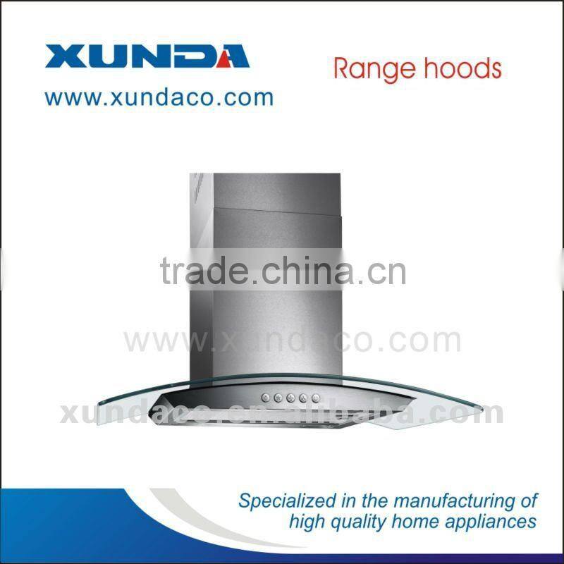 60cm straight vented range hood with filters (CXW-BF60)