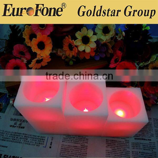 2016 new style led wedding decoration wax candles lights