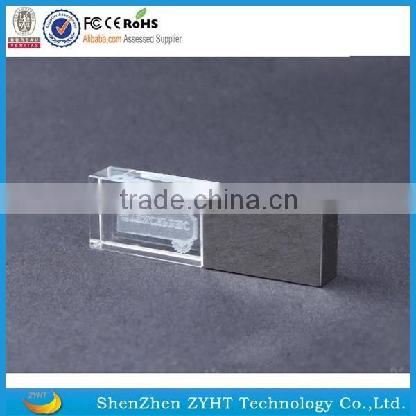 wholesale crystal usb flash drive for promotional gifts 4gb 8gb thumb drive