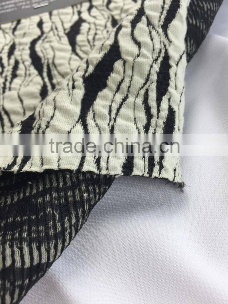 2015 china Good Quality Polyester Cotton Jacquard Fabric for garment