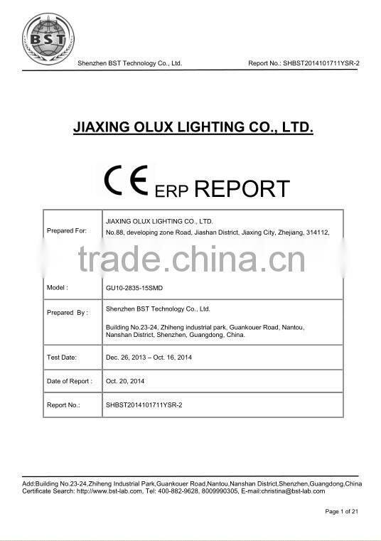 Thermal plastic housing bulb GU10 5w led lamp AC220-240V 120degree GU10 led CRI80 2835SMD GU10 led lighting