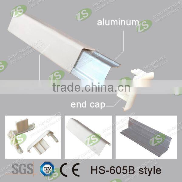 Various Color Vinyl Resin Corner Guards with Aluminum Retainer inside