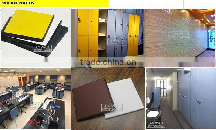 outdoor solid color compact laminate;wall cladding