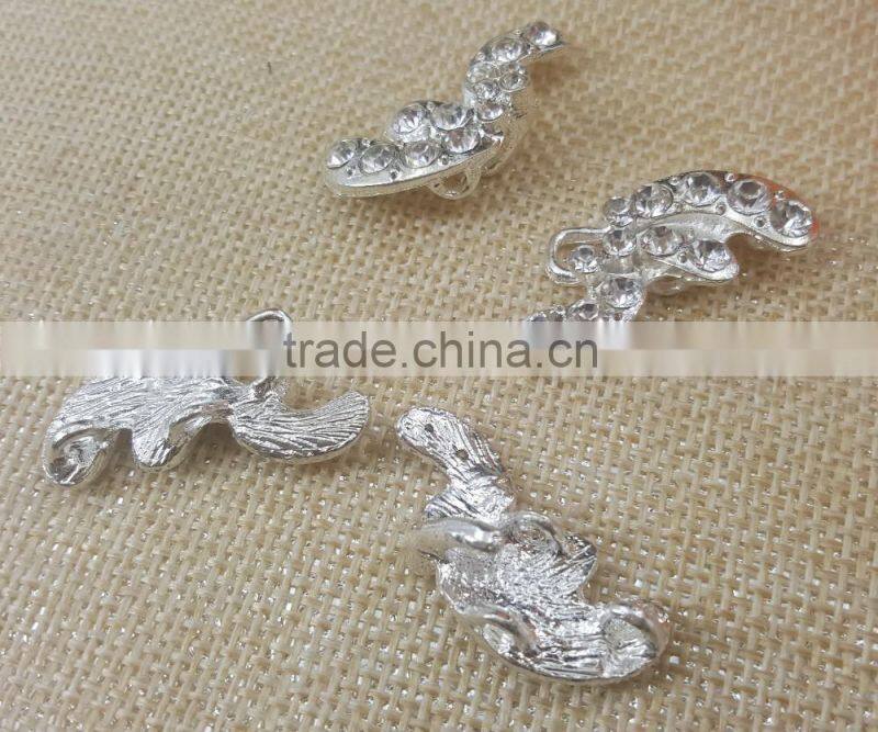 Rhinestone Brooches Button for Women