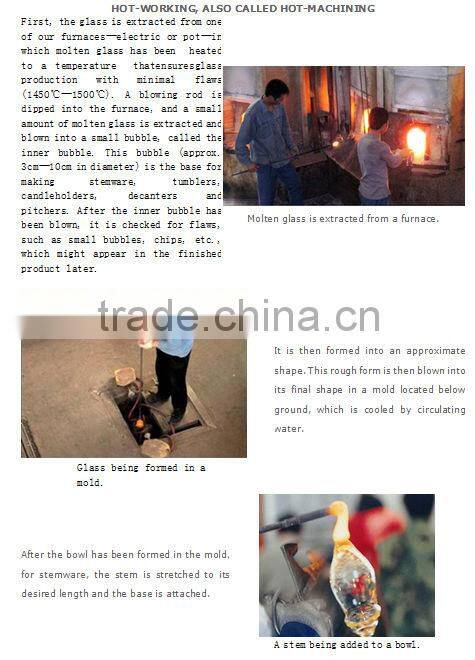 Colored mosaic glass candle holders with twisted stand