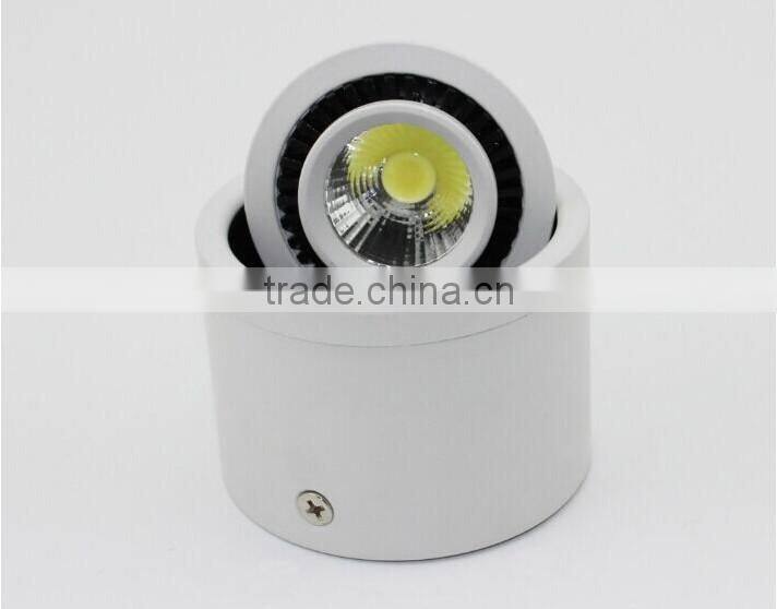 Surface Mounting 3w 5w 7w 12w 15W LED Downlights Led Ceiling Light Spotlights Rotate 360 degrees