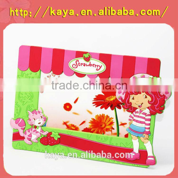 Plastic funny kids photo frame for promotion gifts