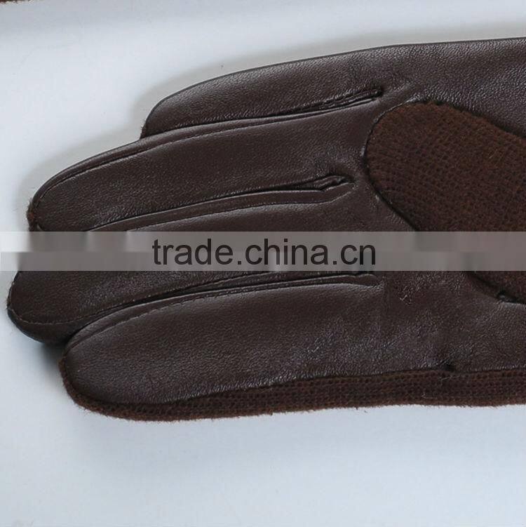 Best Feeling Girls Coffee Wool Gloves for Sale