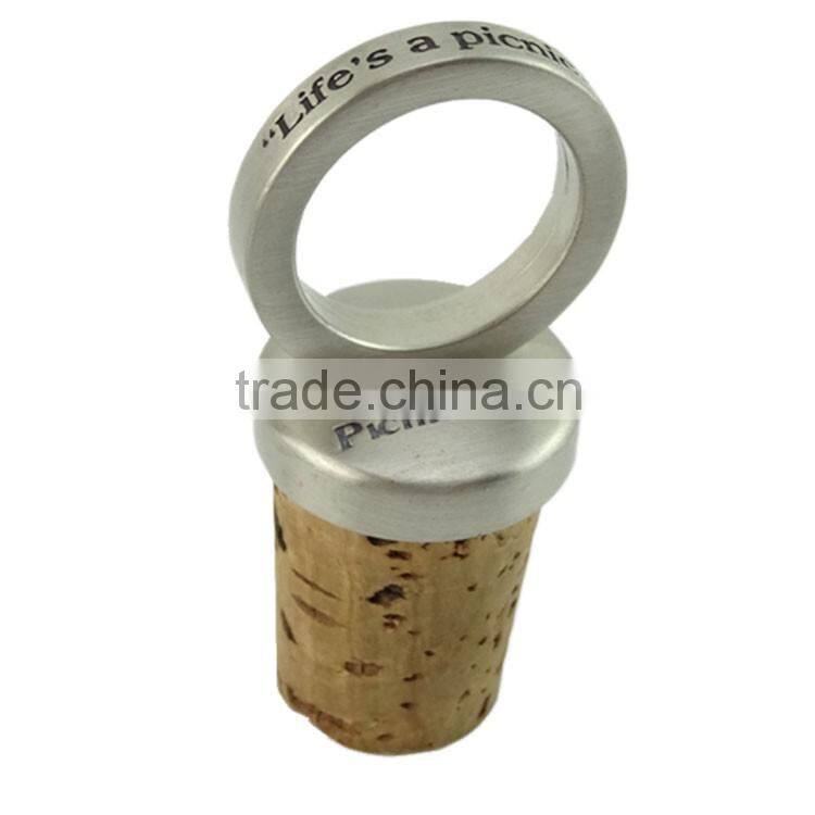 Personalized Horse Bottle Stooper Metal Craft Wine Stopper Blank