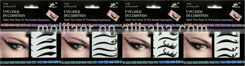 Eyeliner Art Sticker / Eye Tattoo Strips / Eyeliner Temporary Stickers
