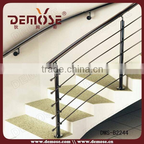 handrails for interior stairs designs/modern metal stair railings