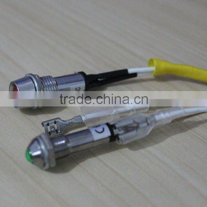 chinese porn 10mm diameter metal 12volt red led signal light